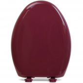 Bemis 1200SLOWT (Ruby) Premium Plastic Soft-Close Elongated Toilet Seat Bemis